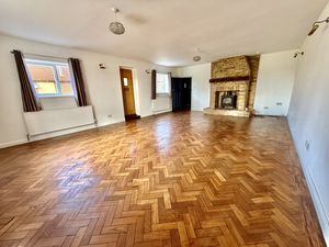 Lounge with wood burner- click for photo gallery